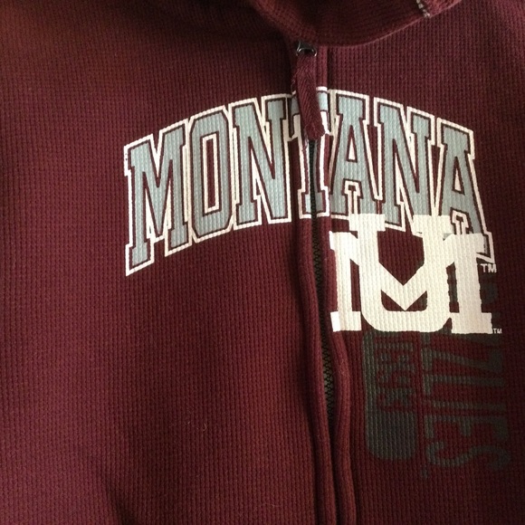 ✔️ University of Montana Grizzlies j.America Hooded Jacket Youth Large - Picture 2 of 6